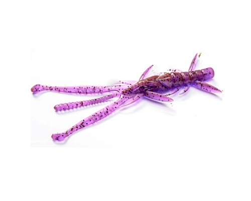 Креатура FishUp Shrimp 3.0" (9 шт) цвет 016 - Lox/Green & Black