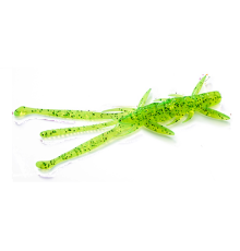 Креатура FishUp Shrimp 3.0" (9 шт) цвет 026 - Flo Chartreuse/Green