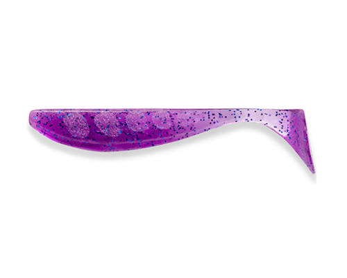 Виброхвост FishUp Wizzle Shad 2.0" (10шт) цвет 014 - Violet/Blue