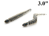 Силикон Keitech Custom Leech 3.0"