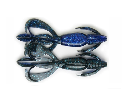 Силикон Keitech Crazy Flapper 4.4'' цвет 413T Black Blue