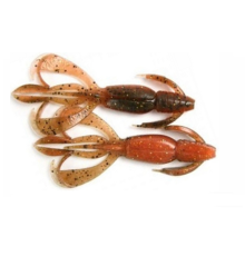 Силикон Keitech Crazy Flapper 2.8'' цвет 520T Green Pumpkin Orange Gold