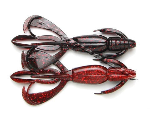 Силикон Keitech Crazy Flapper 3.6'' цвет 411T Black Cherry