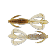 Силикон Keitech Crazy Flapper 3.6'' цвет 462T Electric Smoke Craw