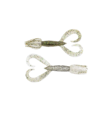 Силикон Keitech Little Spider 3.0'' цвет 416T Silver Flash Minnow