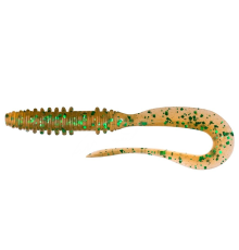 Силикон Keitech Mad Wag Mini 3.5'' цвет EA02S Peach Green FLK