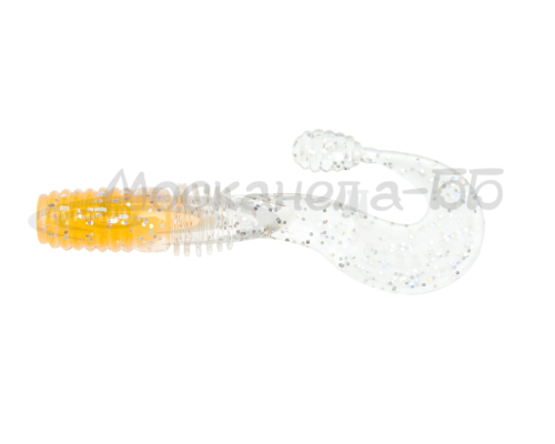 Силиконовые приманки Megabass Counter Grub 3.0'' #Peach Glow Core