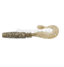Силиконовые приманки Megabass Counter Grub 3.5'' #Smoke Silver Glitter