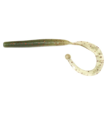 Силиконовые приманки Megabass Dot Worm P 2 1/4'' #Olive Red Flake