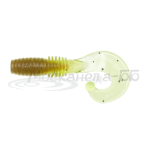 Силиконовые приманки Megabass Rocky Fry 1.5" P Curly Tail #Water Melon Clear
