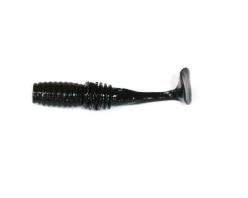 Силиконовые приманки Megabass Rocky Fry P Vib-Tail 1.5'' #Solid Black