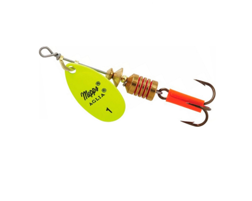 Блесна Mepps Aglia Fluo №1 #Chartreuse (3.5гр)