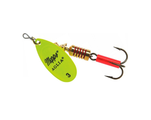 Блесна Mepps Aglia Fluo №3 #Chartreuse (6.5гр)