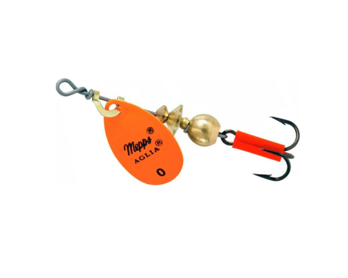 Блесна Mepps Aglia Fluo №0 #Orange (2.5г)