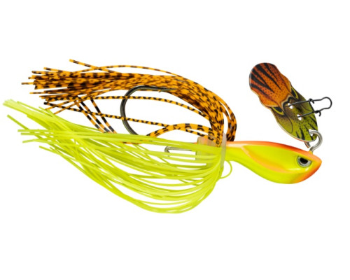Чаттербейт Rapala Rap-V Perch Bladed Jig 21gr Hot Tiger
