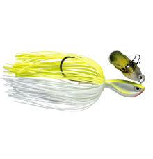 Чаттербейт Rapala Rap-V Perch Bladed Jig 21gr Silver Fluorescent Chartreuse