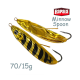 Блесна Rapala Minnow Spoon 15 гр цвет GBEE (незацепляйка)