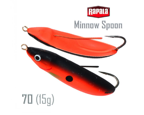 Блесна Rapala Minnow Spoon 15 гр цвет RSU (незацепляйка)