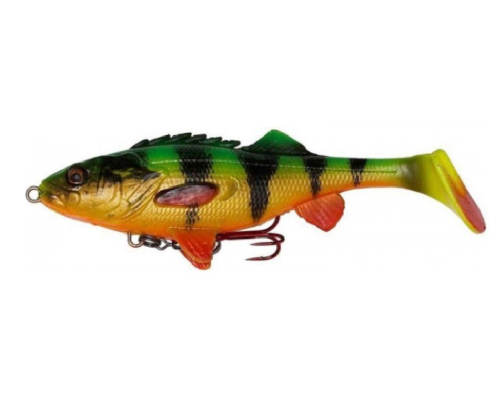 Приманка мягкая Savage Gear 4D Perch Shad 12.5см 23гр цвет Firetiger