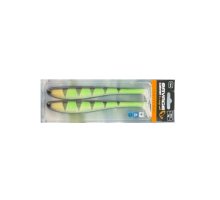 Приманка Savage Gear Monster Shad 22cm 60g #Gold Perch UV (2шт в уп)