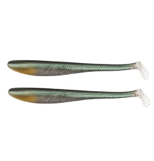 Приманка Savage Gear Monster Shad 22cm 60g #Green Silver UV (2шт в уп)