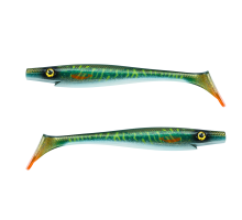 Приманка Strike Pro Pig Shad Tournament 180мм 30гр цвет MN3 Green Motoroil Pike UV