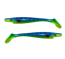 Приманка Strike Pro Pig Shad Tournament 180мм 30гр цвет RS01 Blue Chartreuse