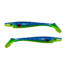Приманка Strike Pro Pig Shad Tournament 180мм 30гр цвет RS01 Blue Chartreuse