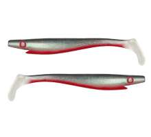 Приманка Strike Pro Pig Shad Tournament 180мм 30гр цвет SP18 Red Ghost Turkos holo