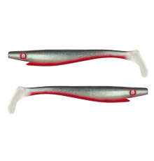 Приманка Strike Pro Pig Shad Tournament 180мм 30гр цвет SP18 Red Ghost Turkos holo