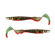 Приманка Strike Pro Pig Tail Junior 230мм 37гр цвет SP43 Leopard Burbot UV