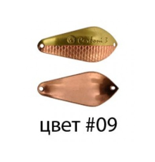 Блесна колеб. Kibs Carboni 3 EX цвет 09, 12г