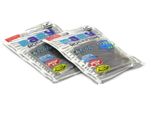 Виброхвост Lucky John Pro Series Baby Rockfish 1.2"/3.50см, S19 (20шт)