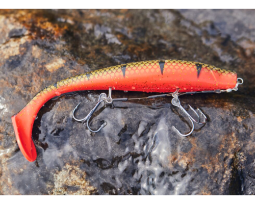 Виброхвост Lucky John 3D Series Giant Kubira Swim Shad 10.3"/26см, PG22 (1шт)