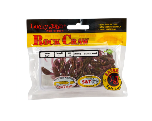 Раки Lucky John ROCK CRAW 2.0" цвет S14