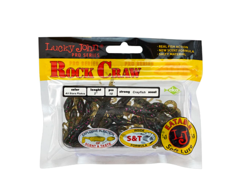 Раки Lucky John ROCK CRAW 2.0" цвет S21