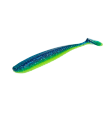 Виброхвосты съедобные Lucky John Slick Shad Paddle 4.5"/11.4см, Z17 (4шт)