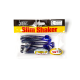Виброхвосты Lucky John Slim Shaker 3.0" цвет T52