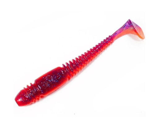 Виброхвосты Lucky John Tioga 3.9"/10см, T58 (5шт)