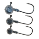 Виброхвосты Lucky John Pro Series Tioga Combo 2.9"/7.4см, Mix3 (21шт)