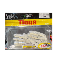 Виброхвосты съедобные искусственные Lucky John Tioga 2.9"/7.50см, TR009 (7шт)