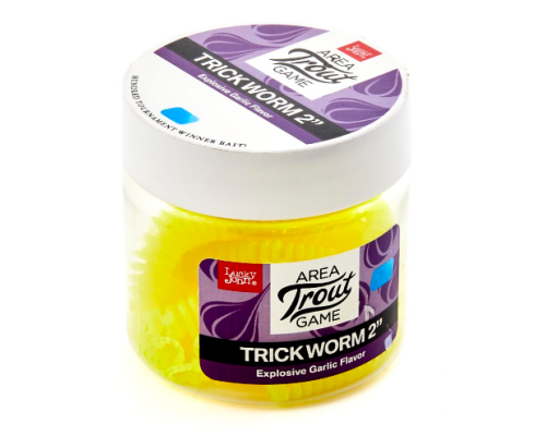 Слаги съедобные Lucky John Pro Series Trick Worm 2.0"/05.00см, 101 (10шт)