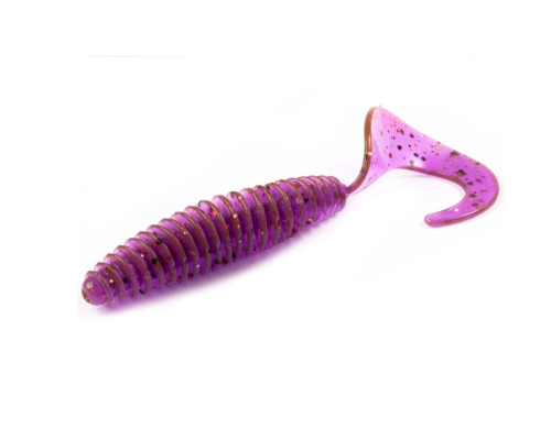 Слаги Lucky John Ultra Worm Curly 3.0'' цвет S13