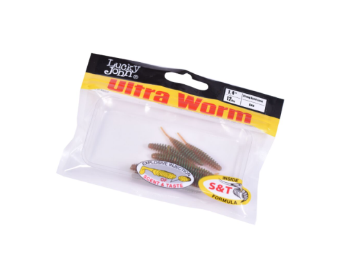 Слаги Lucky John Ultraworm 1.4'' цвет PA16
