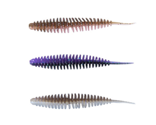 Слаги Lucky John Ultraworm 2.0'' цвет Mix3 (30шт)