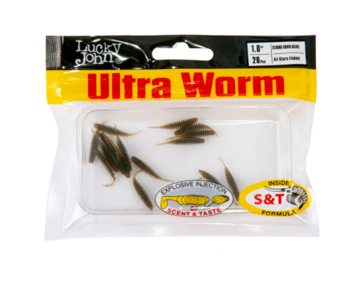 Слаги Lucky John Ultraworm 1.0'' цвет S21