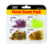 Твистеры и слаги Lucky John Pro Series Perch Snack Pack 04 SET (67шт)