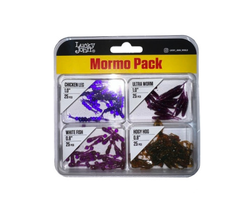 Твистеры и слаги Lucky John Pro Series Marmo Pack 05 SET (100шт)