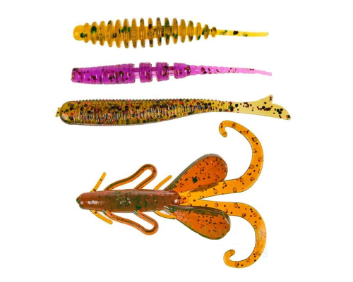 Твистеры и слаги Lucky John Pro Series Street Fishing Pack 06 SET (46шт)