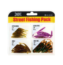 Твистеры и слаги Lucky John Pro Series Street Fishing Pack 06 SET (46шт)